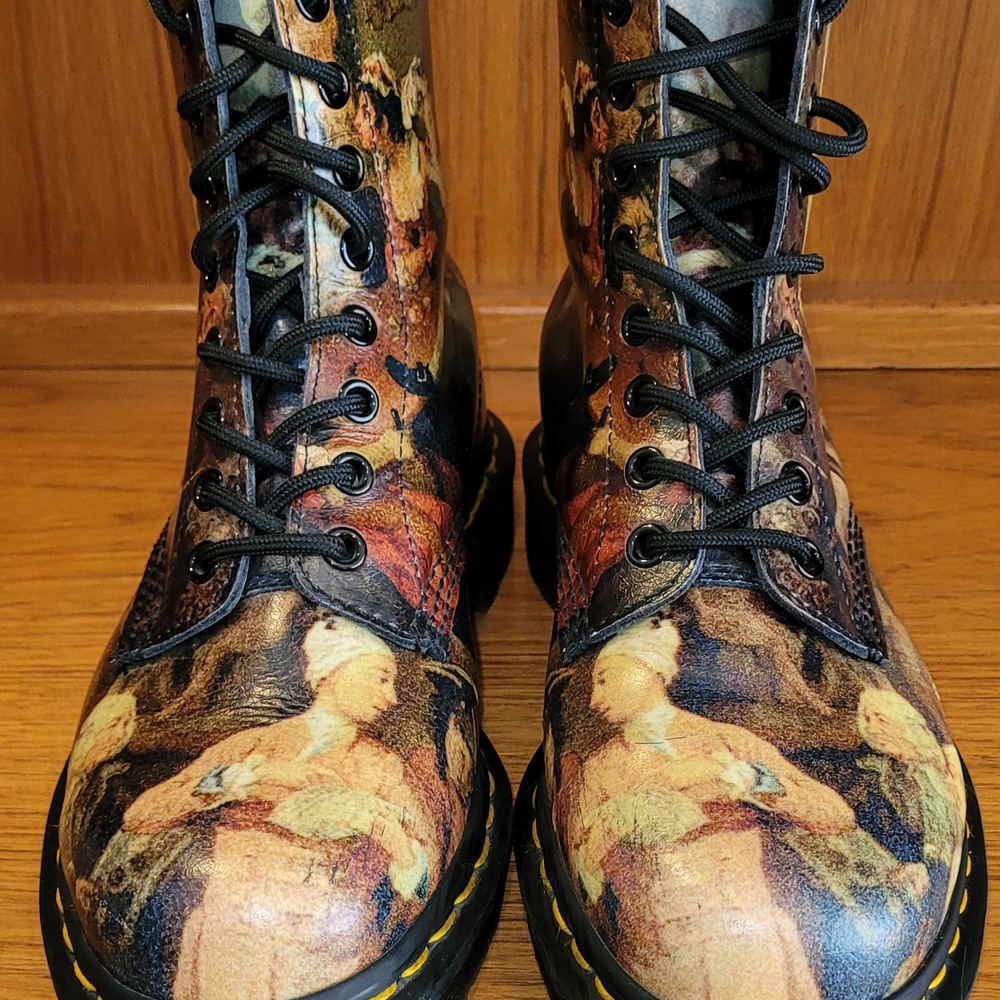 Dr. Martens Black Lace-Up Boots